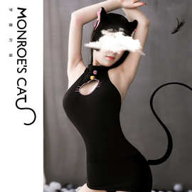 梦露的猫  MC022109情趣内衣可爱性感小野猫制服批发