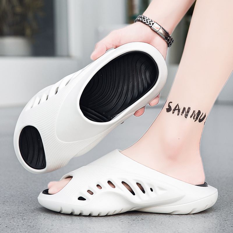 Slippers met het gevoel alsof je op wolken loopt, topkwaliteit voor heren, nieuwe trendy outdoor sport sandalen met dikke antislipzool voor casual strandgebruik._voghion.com