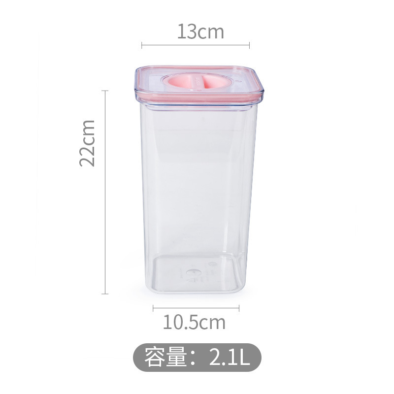 Neoflam五穀食品級キッチン貯蔵缶密封缶冷蔵庫収納プラスチック食品ボックス防湿缶|undefined