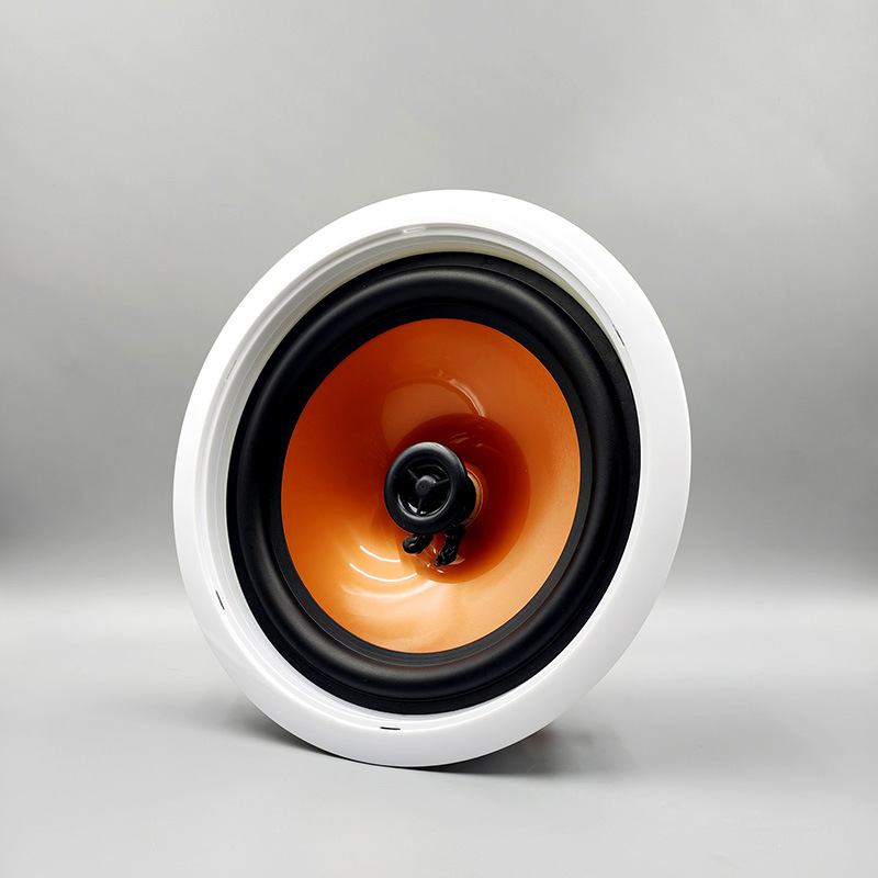Altavoz Bluetooth de Techo de 8 Pulgadas Metal y ABS Sonido Envolvente 3D para Hogar