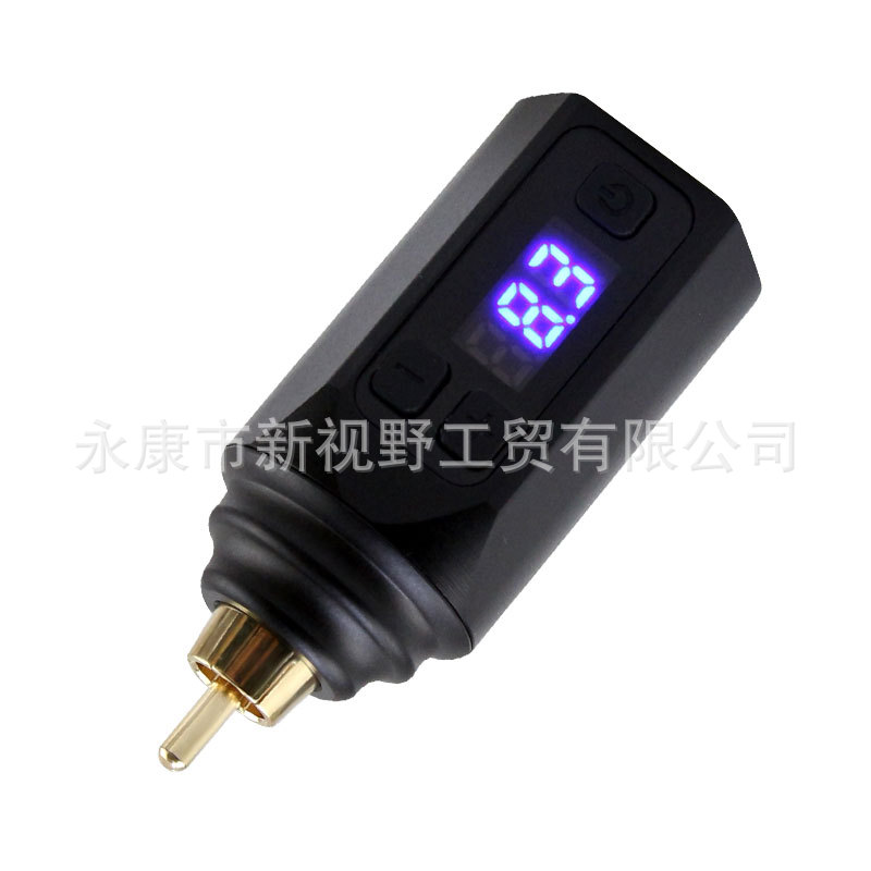 2023 nueva potencia del tatuaje RCA DC tatuaje suministros auxiliares equipo de tatuaje fuente de alimentación inalámbrica