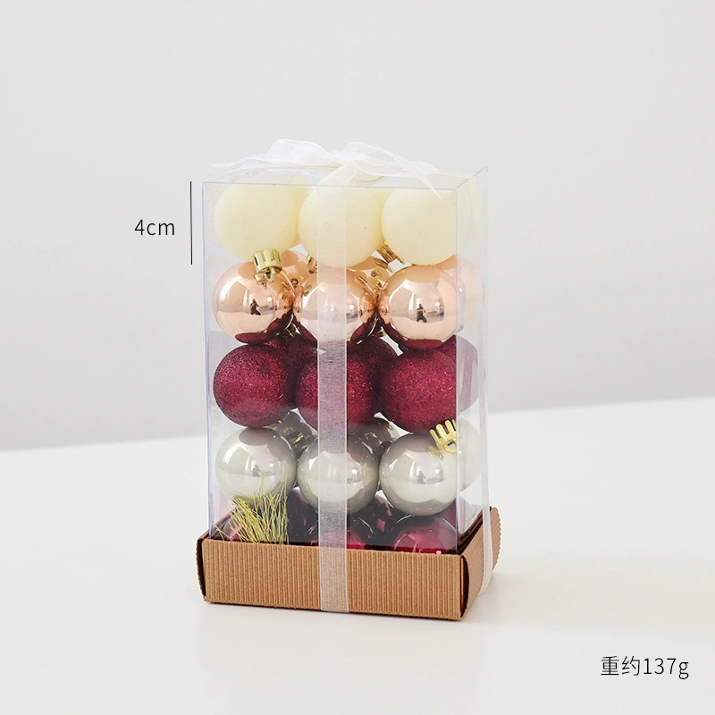 Painted Christmas decorations, pendant, Amazon, champagne color