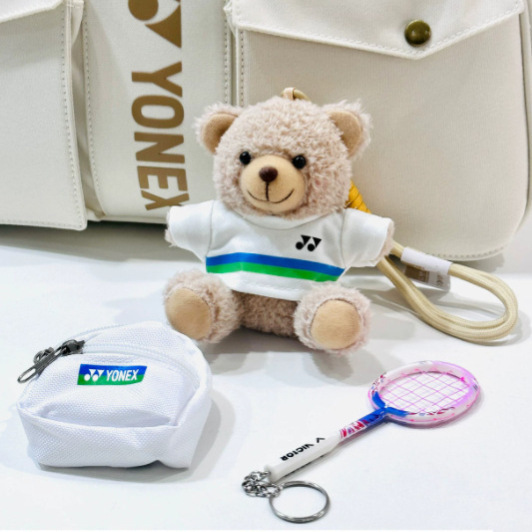Plush toy for badminton