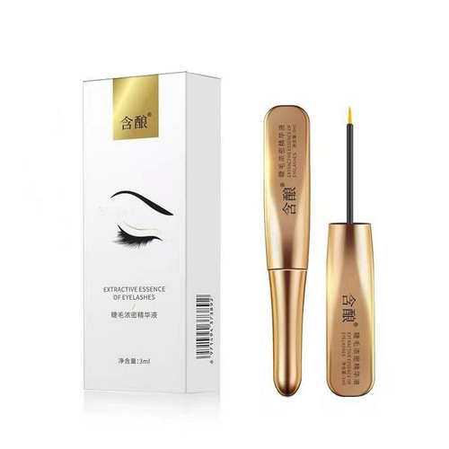Cross-border eyelash growth serum, long, thick and curled, natural black, waterproof, bright eyebrows, eyelashes nutrition serum