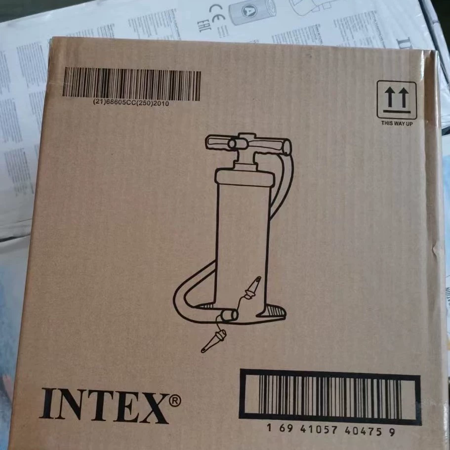 Большой насос INTEX, сосок, матрас, 37 см