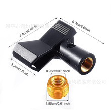 麦克风通用夹弹簧夹咪夹配金色铜牙螺纹 加固支架夹子套配件