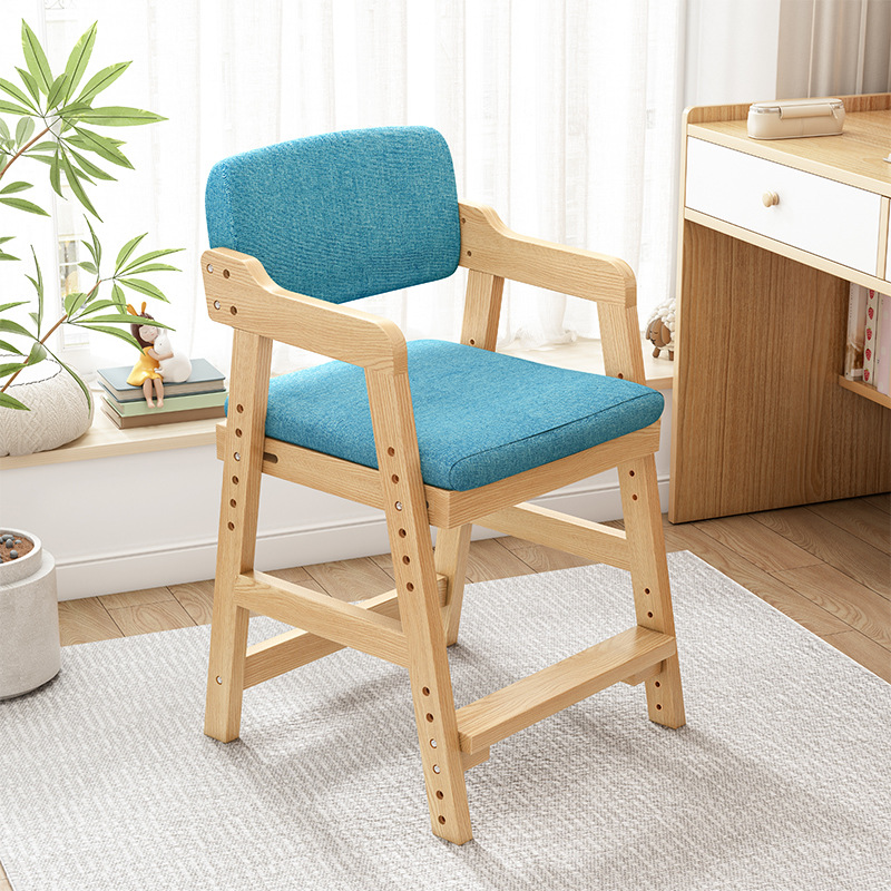 Child learning chair lifting back seat student writing table chair home cushion chair adjustable computer chair