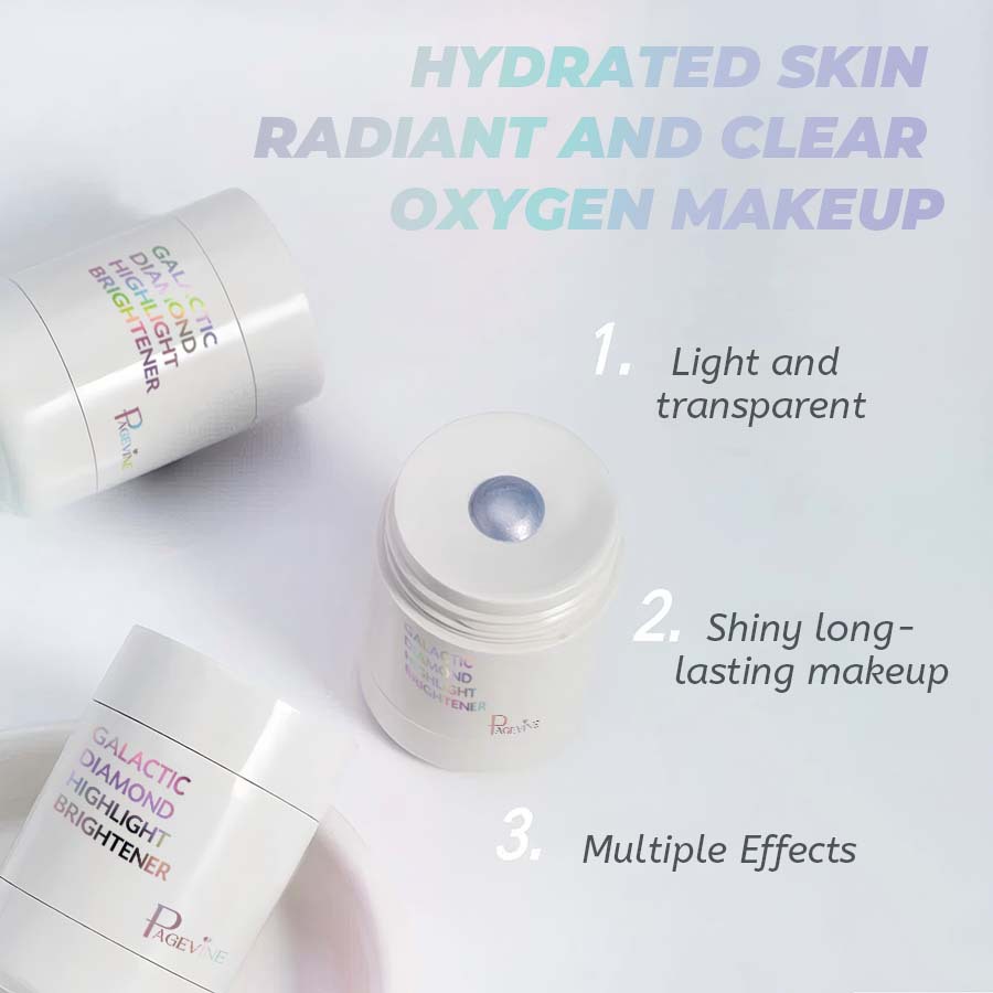 Maquillaje transfronterizo PAGE VINE Líquido iluminador nacarado fino y brillante, puente de la nariz, cara, clavícula, comercio exterior