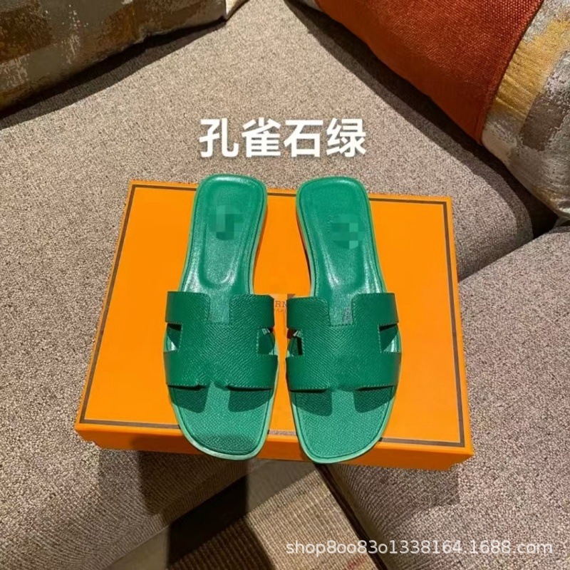 Comercio exterior H zapatillas de alta versión de Guangzhou zapatillas de piso plano para mujeres zapatillas fabricantes de venta