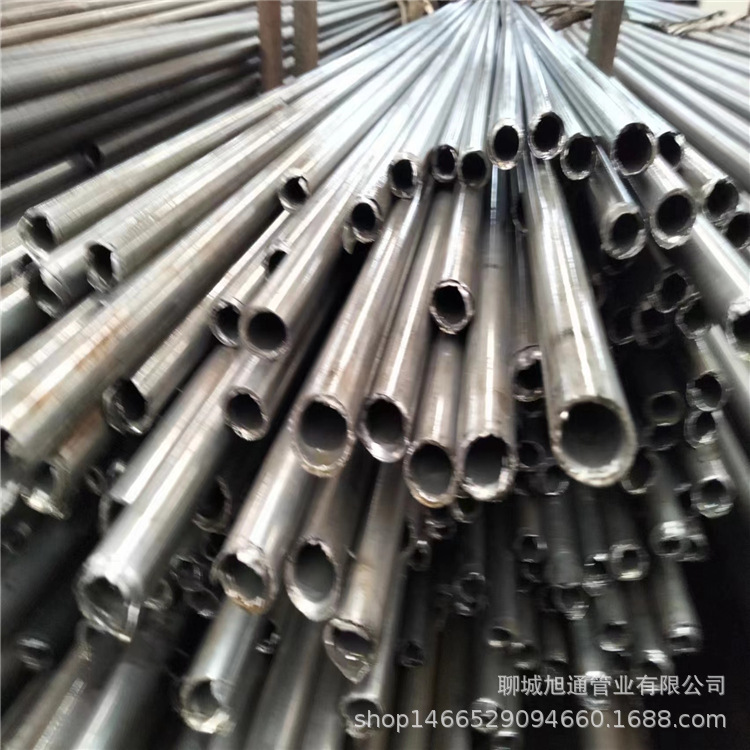 商家销10号精密无缝管25*2价格 10#冷轧光亮钢管 切管倒角