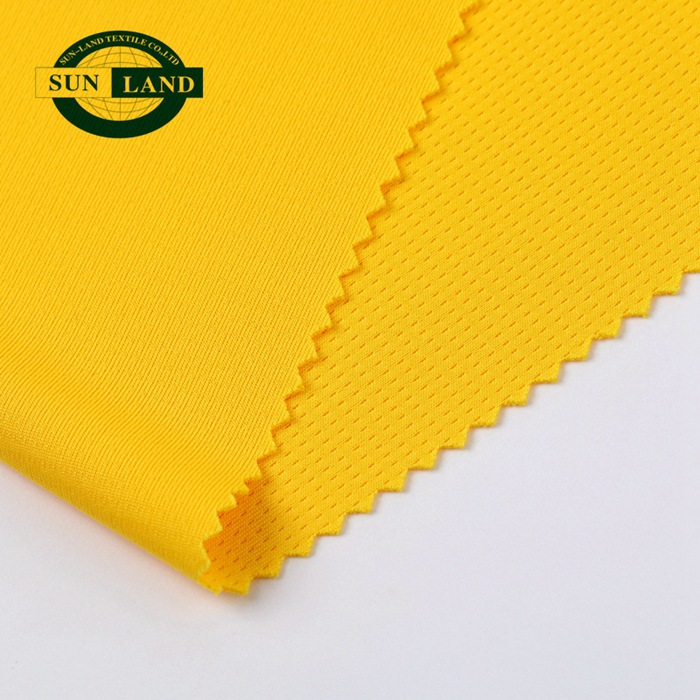 专业生产供应纺织运动服装面料  吸湿排汗全涤鸟眼布 功能性速干