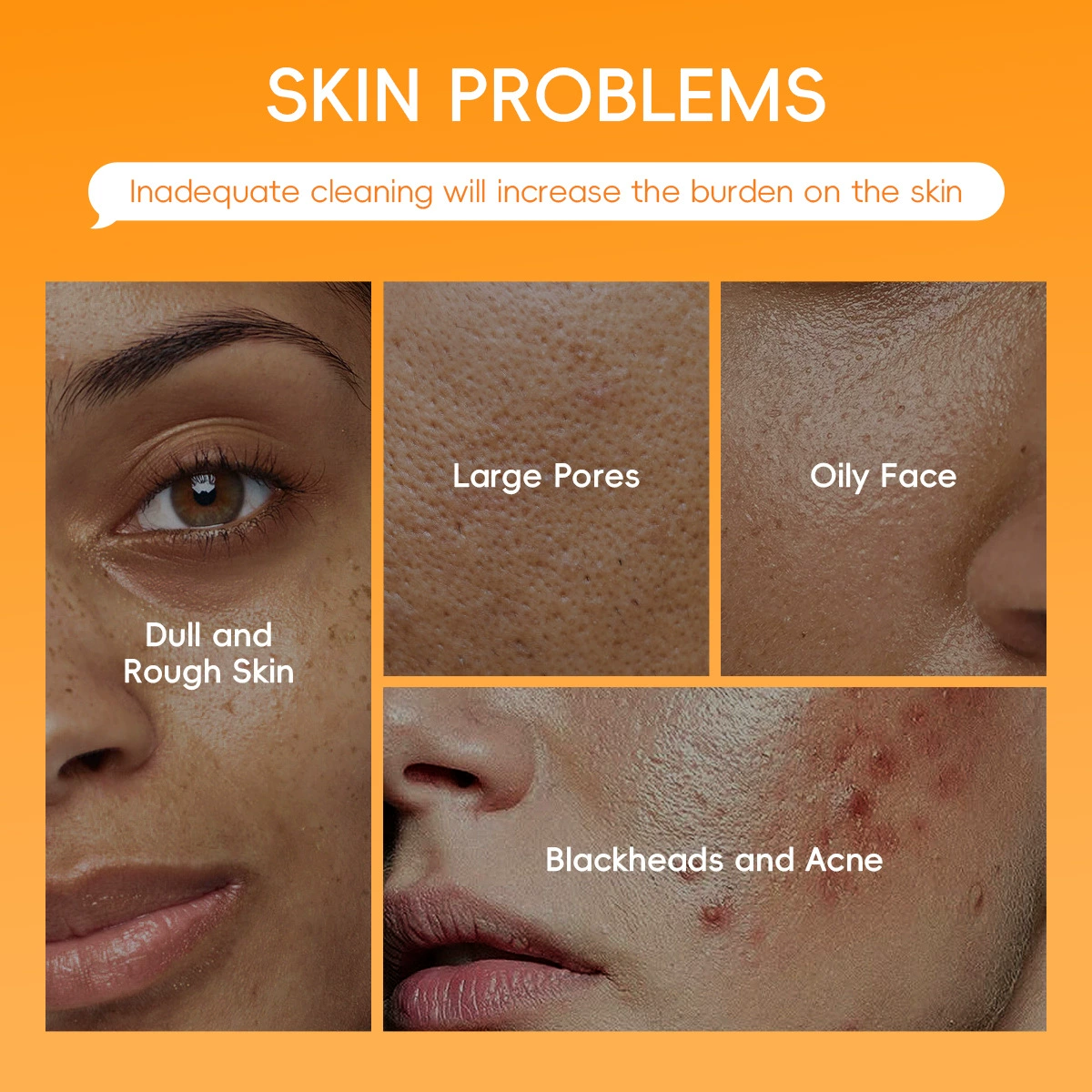 (Cross-border trading), monolithic face mask, 5g, pore cleansing, easy application