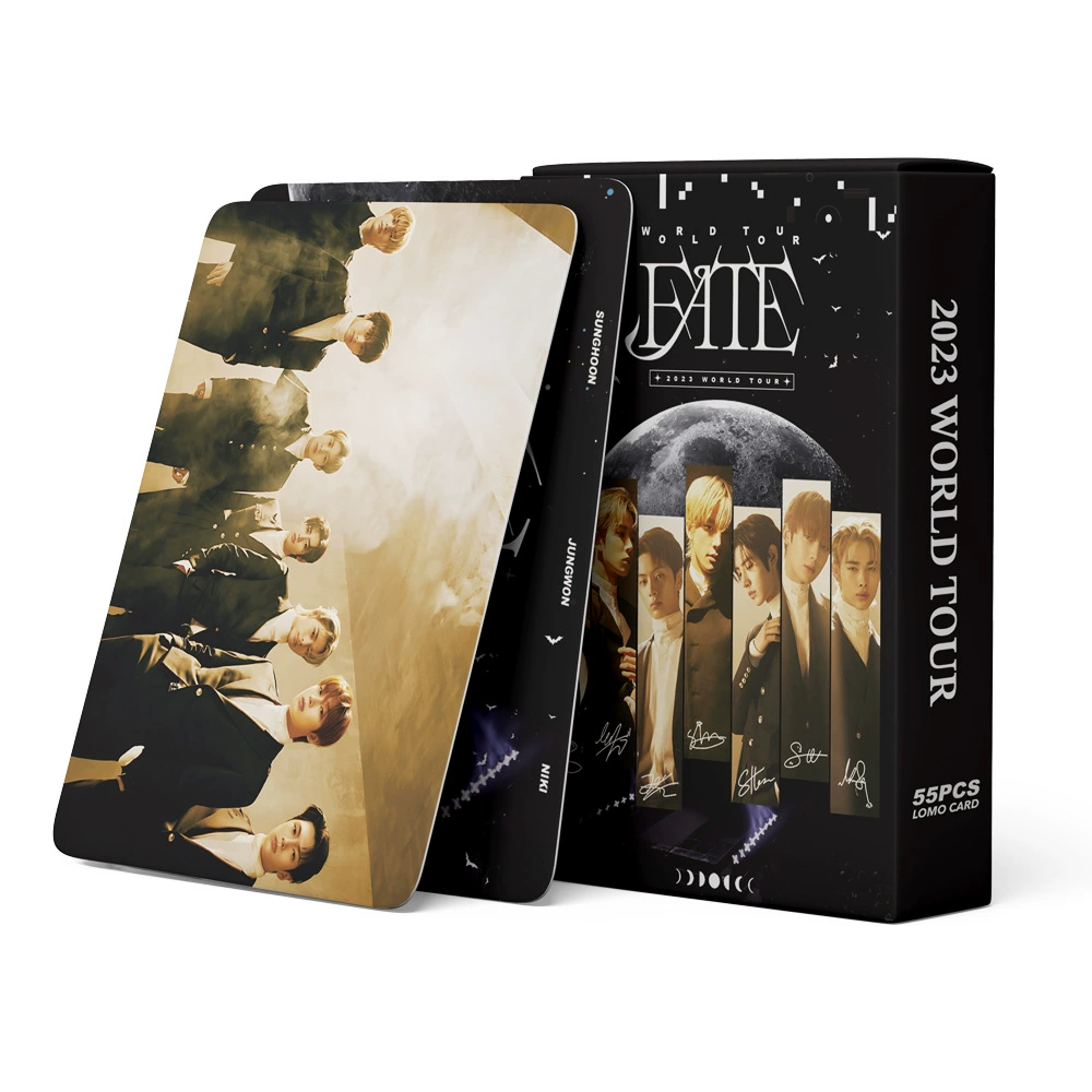EN интегрированная карта KPOP World Tour Fate Lomo карта 55 постеры открытки поддержка карты