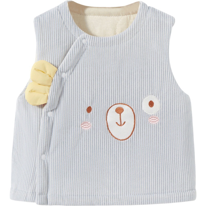 Chaleco DE LOS NIÑOS otoño e invierno Bebé Abrigo acolchado Delgado chaleco niños y niñas caliente engrosada invierno chaleco del bebé