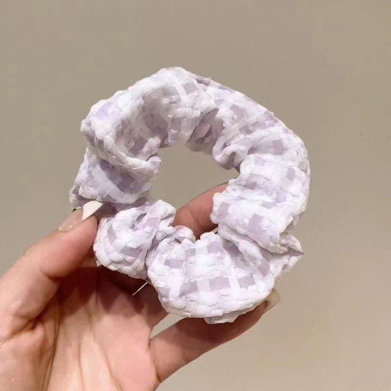 Корея волосы прожиг large intestine hair ribbon полосы галстук голова верёвка сеть красный девочка полный жир кишечника шарик волосы кольцо оптом
