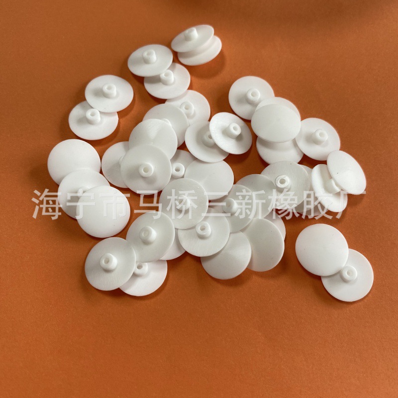 白色胶塞 防水堵头橡胶塞 灯具减震螺丝孔密封塞 硅胶塞