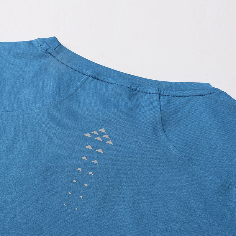 Men's silk thin breathable quick dry short sleeve T-shirt for leisure, oversize, plus size