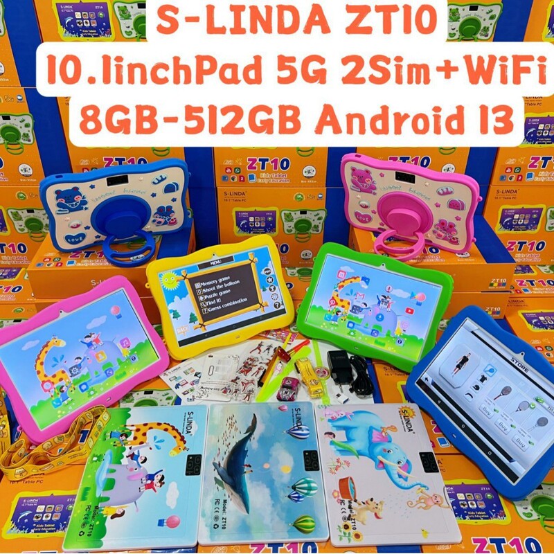 Tabletpc/S-Linda/Zt10/ 10.1inch Tablet Pc Sim+Wifi Learning Smart Gravity Sensing