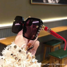 新款素颜防止强光高级感防紫外线高清墨镜时尚百搭太阳镜现货批发