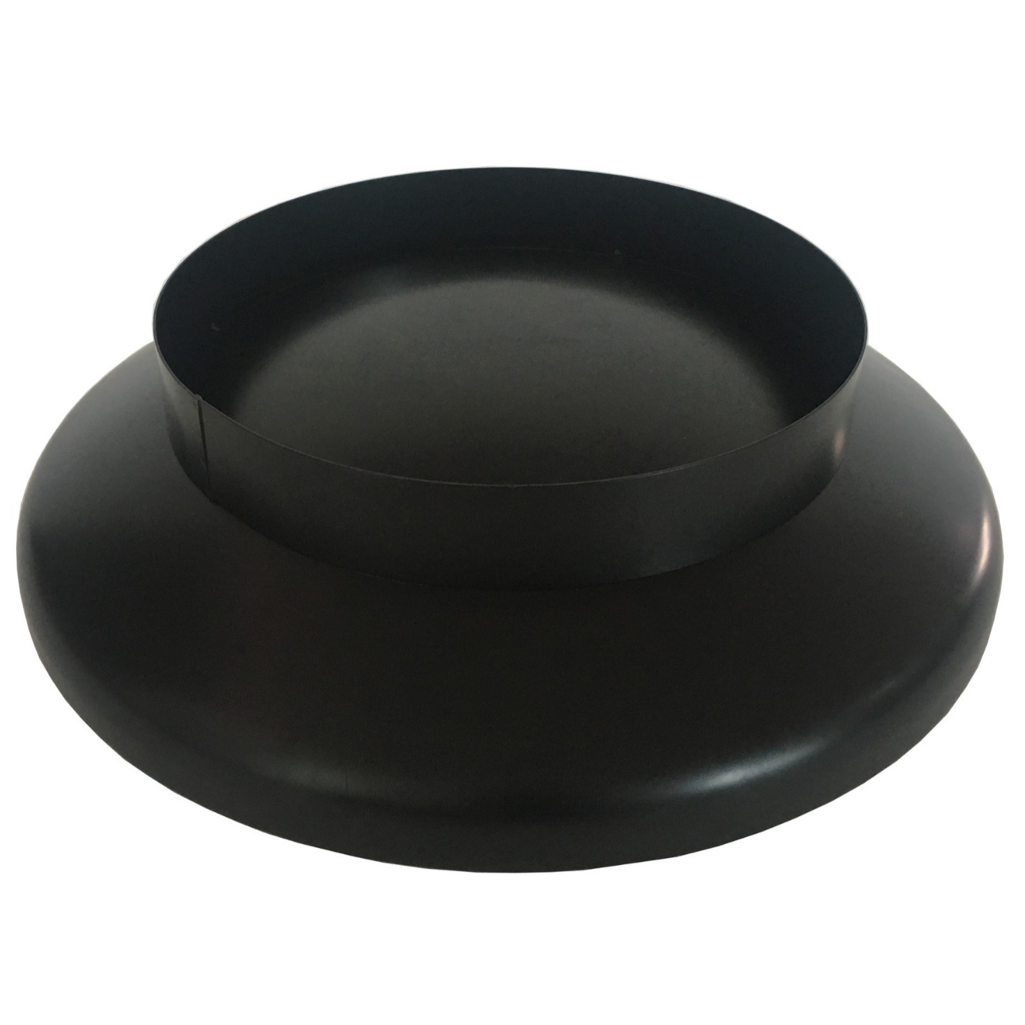 La producción de la fábrica de 24 pulgadas brasero estufa calentador de leña negro pintura de alta temperatura brasero barbacoa estufa Hoyo de fuego