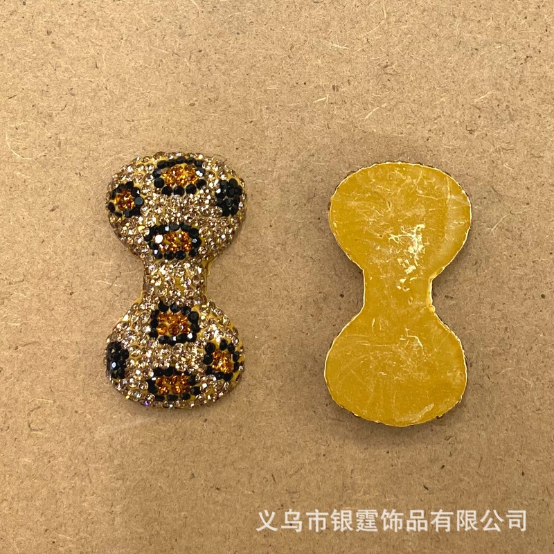 陶泥满钻大号蝴蝶结甜美奢华亮DIY百搭手机包链钥匙配饰厂家直销|undefined