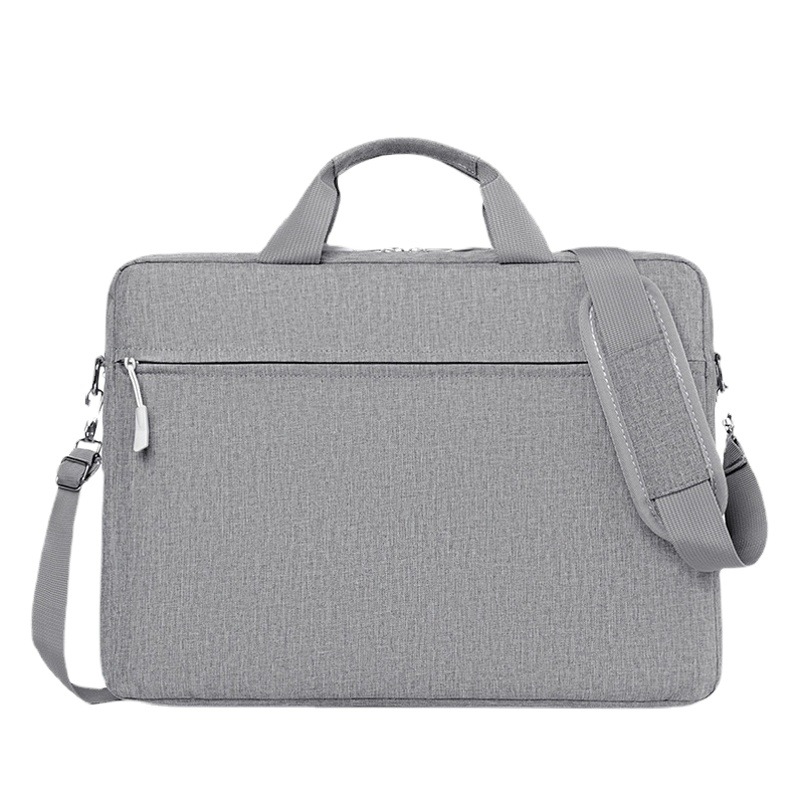 Qingxi Computer Bag Notebook Bag Thickened Shoulder Bag Large Capacity Handbag for Men and Women Suitable for Apple Huawei Lenovo