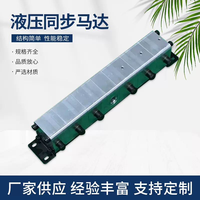 液压同步马达一分6齿双向同步精密分流器油缸同步器支持定制