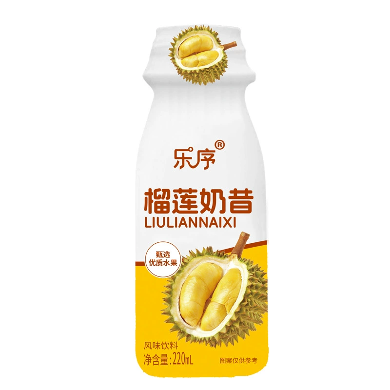 Light Durian Milkshake Fermented Yogurt Drink 0 Add Sucrose Nutritional Healthy Meal Replacement Milkshake Wholesale Wholesale
