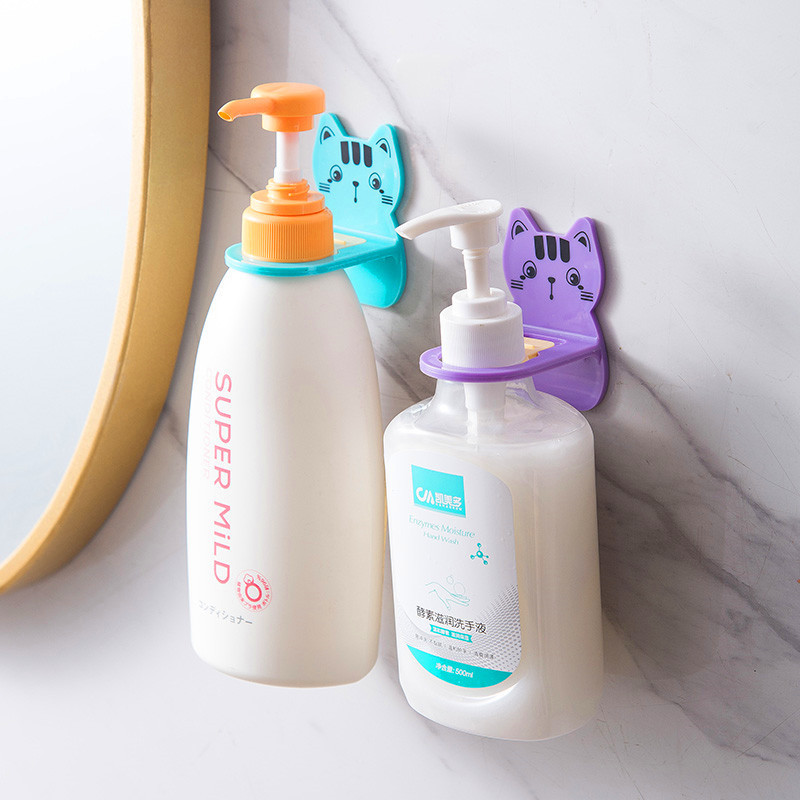 トイレ入浴剤ラックシャンプーラック穴なし壁掛けラック収納ラックフック|undefined