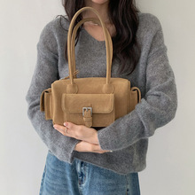 【手提包】苏奈小众保龄球包牛皮大容量手提腋下包2025高级感女包