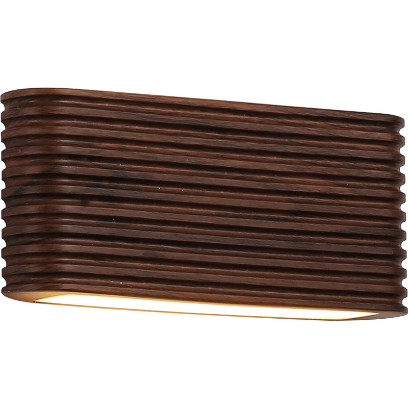 Lámpara de pared de viento francesa crema creativa de viento silencioso dormitorio lámpara de cabecera resina nórdica ins pasillo luz 522L