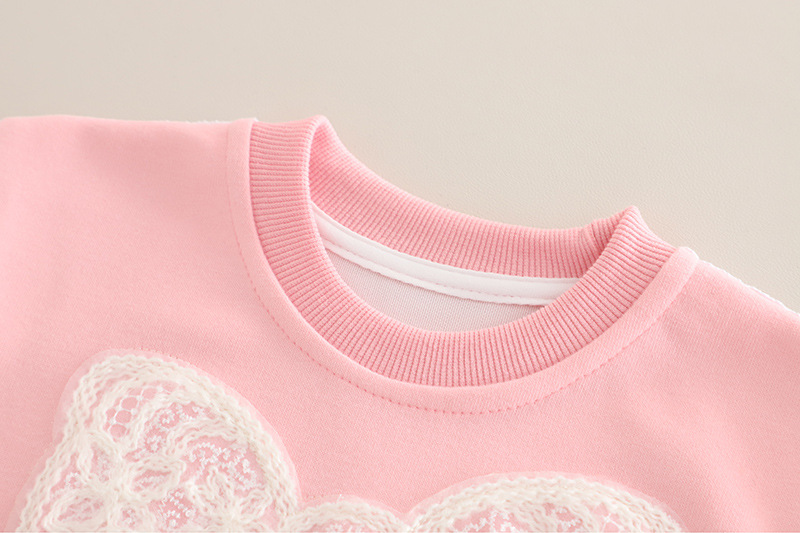 Mädchen Casual Sweatshirt- Und Leggings-set Mit Großer Schleife_voghion.com