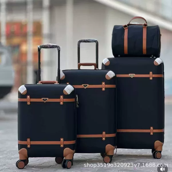 Manufacturer's In-Stock Wholesale Vintage Travel Suitcase with Swivel Wheels, 20/24/ 28inch Inch, Supply of Luggage and Carry-On Bags