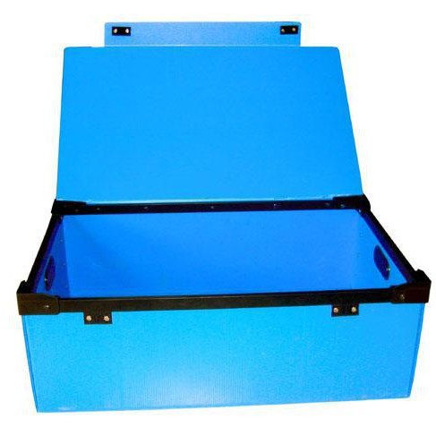 西安塑料中空板压条箱 周转箱