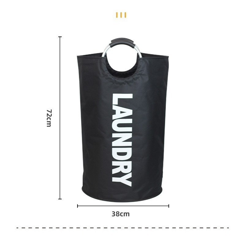 Transfronterizo Amazon mano bolsa de almacenamiento de ropa sucia tela grande tela Oxford plegable bolsa de almacenamiento de juguetes cesta de ropa sucia