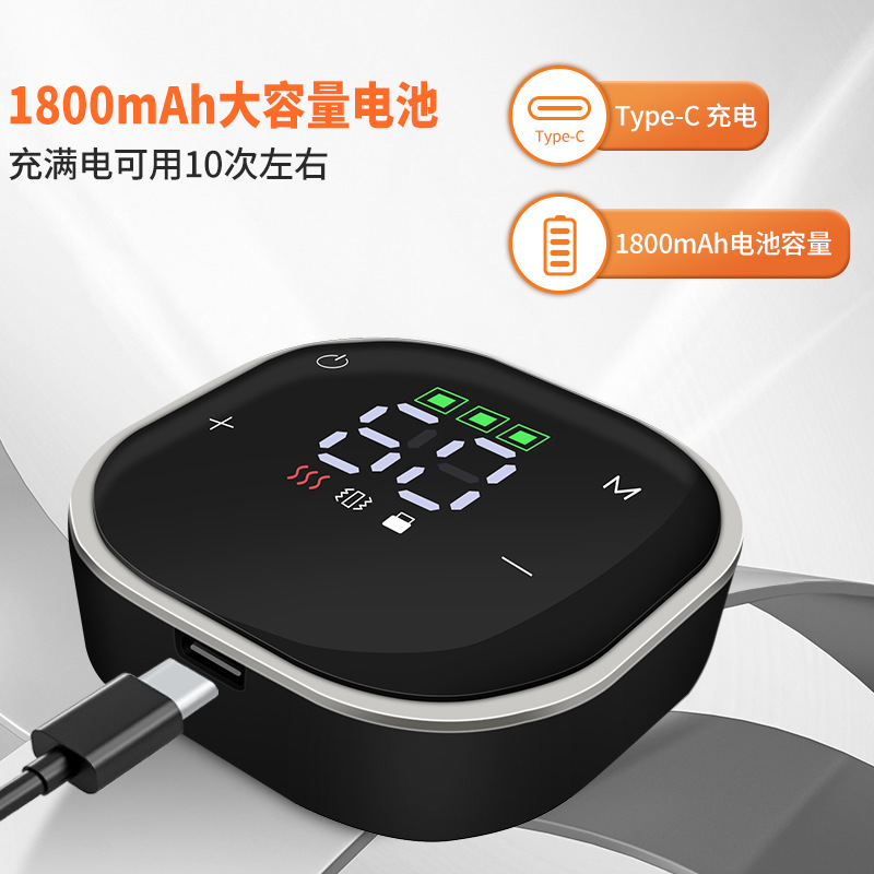 Nuevo masajeador de tobillo de luz roja masajeador de pies de compresión caliente vibración calor articulación pedoterapia transfronteriza