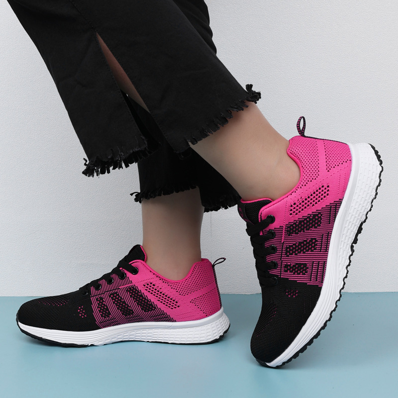 2025 New Four Seasons sneaker Women's Outdoor Breathable Mesh Shoes Fashion Casual Shoes Women's Shoes Low-top Women's Single Shoes