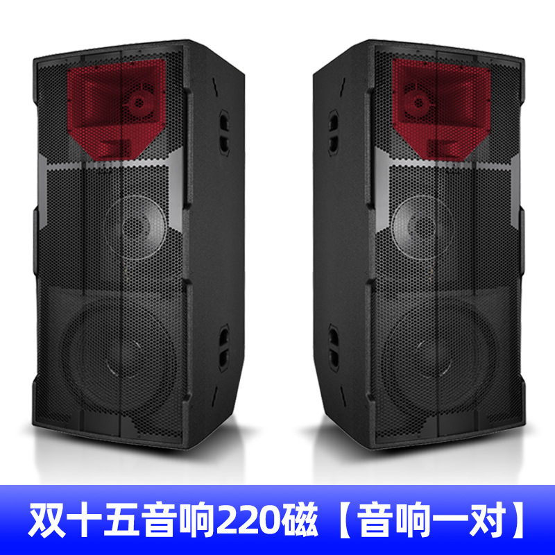 Altavoces activos Double Fifteen, imán 220, dos unidades
