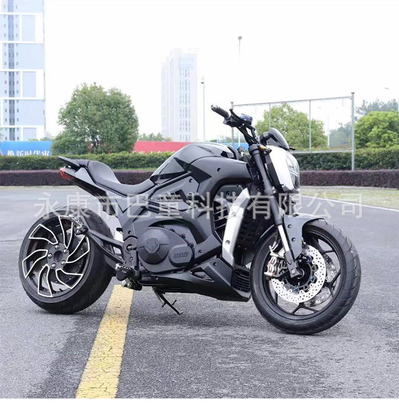 Cross-Border Export of Russian High-Speed Electric Motor Motorcycle Diavel Big Devil Motorcycle 72V Lithium Battery