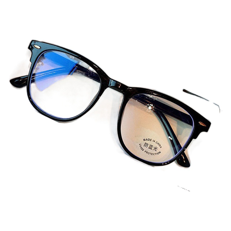 1957 new anti-blue light glasses men's and women's Korean version of the power-adjustable near-sight glasses anti-radiation computer eye protection flat mirror