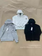 Cross-Border Export Autumn and Winter Cp Company Company Cardigan Casual Fleece-Lined Hooded Sweatshirt for Men and Women Lens Badge