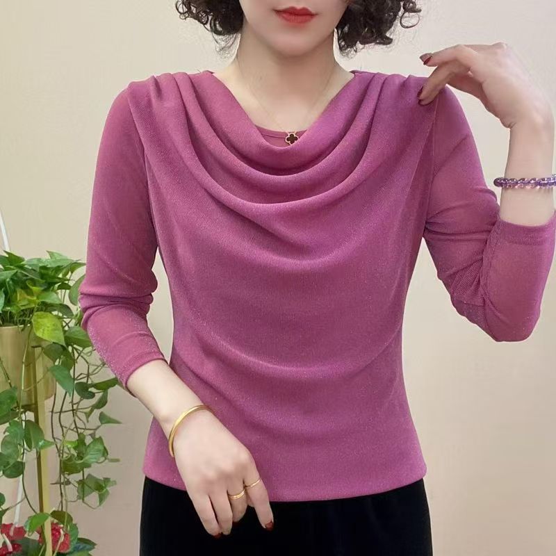 핑크색 긴소매