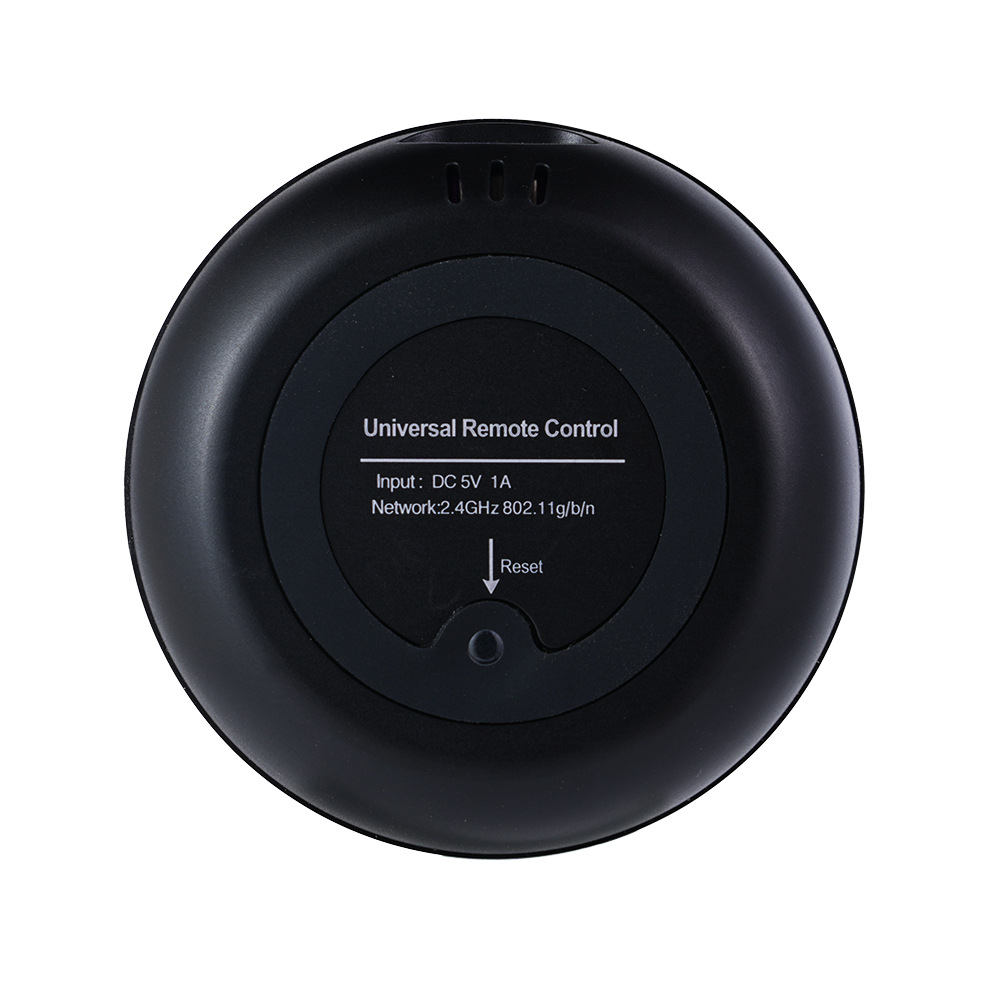 Infrared remote control with temperature and humidity without screen