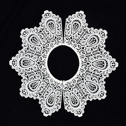 Custom Factory Cloud Shoulder Embroidered Women's Same Style Hanfu Lace Cardigan Collar Compatible Layered Collar Accessory Scarf