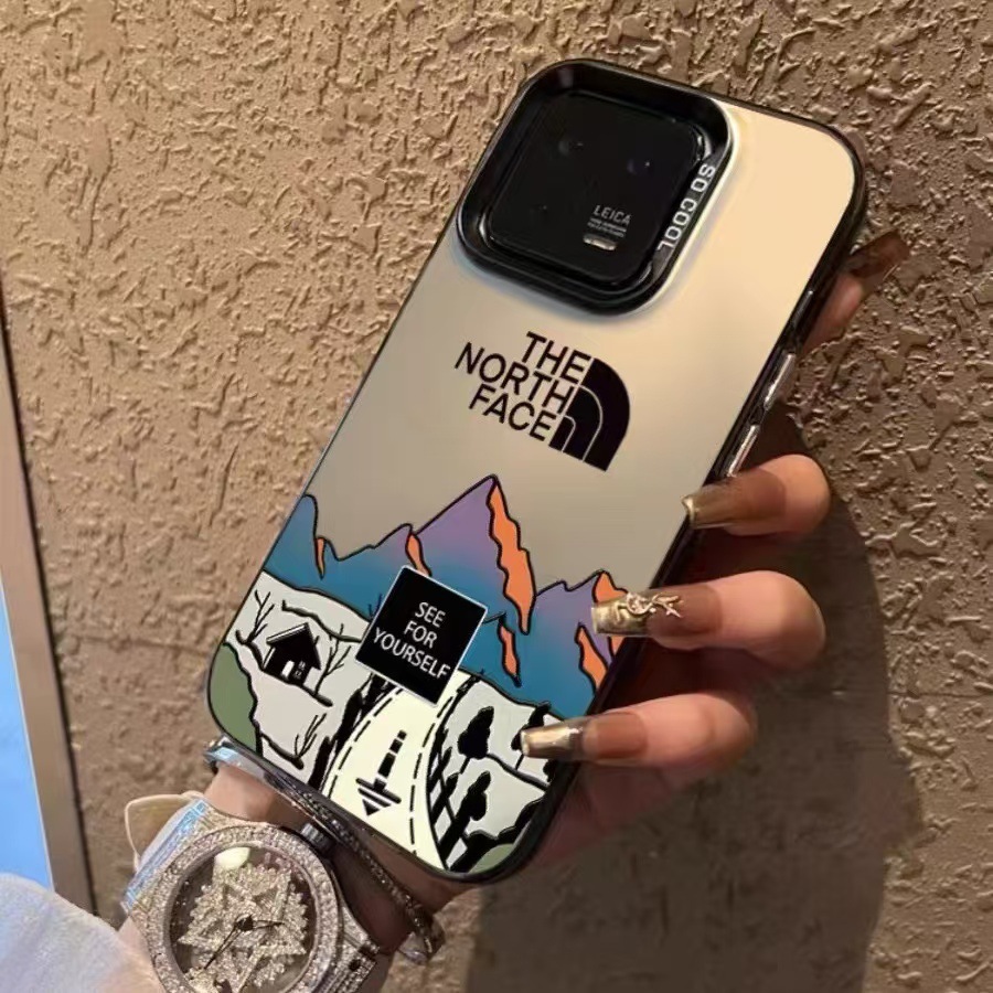 Funda para teléfono móvil iphone16 de estilo europeo y americano Apple 15promax nuevo estilo 14 anti-caída 13 marca de moda 12 personalidad 11