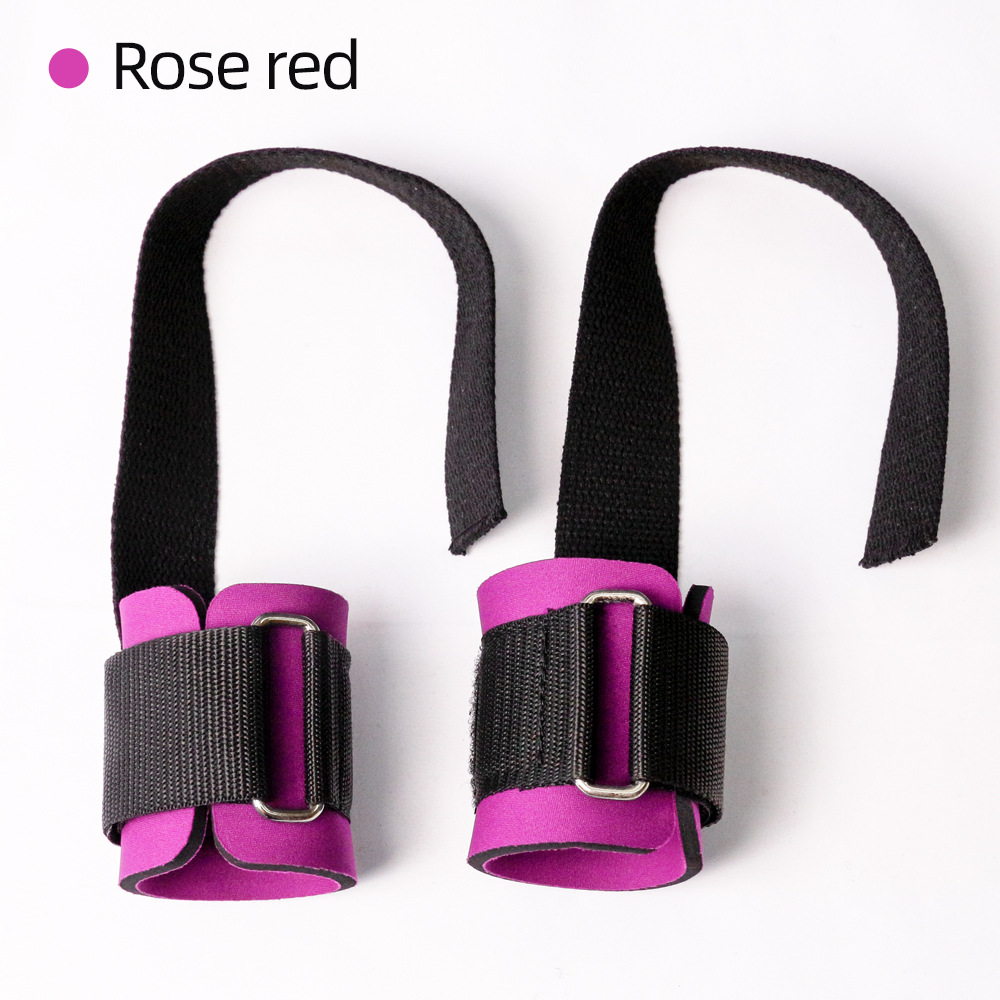 Cross-border halterofilia tirón duro de hierro en cuclillas pull-up fitness deportes equipo de protección de la palma de la muñeca cinturón de refuerzo 1 par