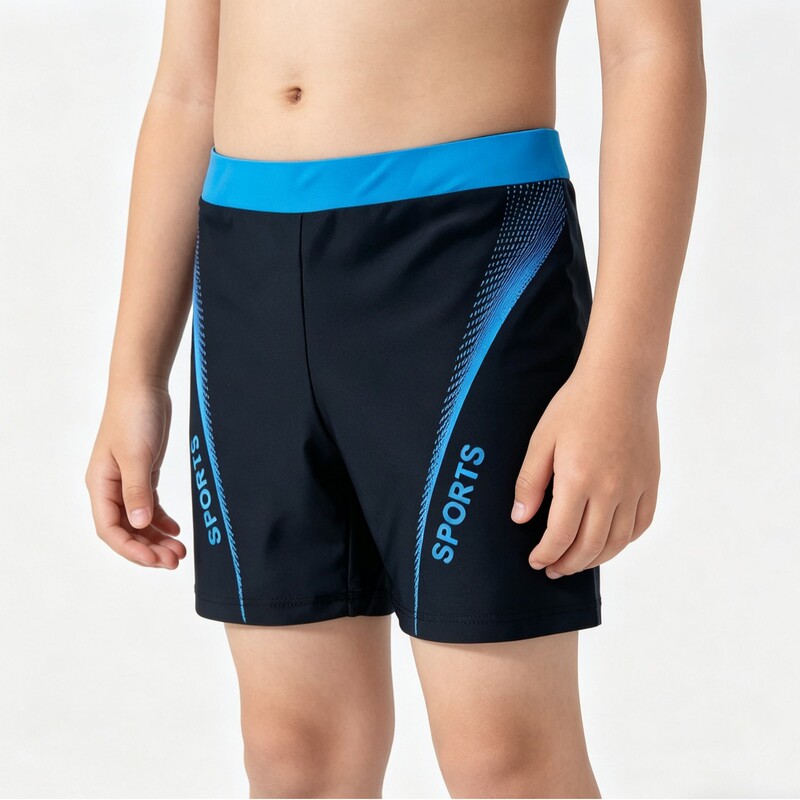 New Style Children's Swimming Trunks for Students and Older Children, Quick-Drying and Comfortable Swimming Shorts for Teenagers, Suitable for Hot Springs and Swimming Pools New Style Children's Swimming Trunks for Students and Older Children, Quick-Drying and Comfortable Swimming Shorts for Teenagers, Suitable for Hot Springs and Swimming Pools