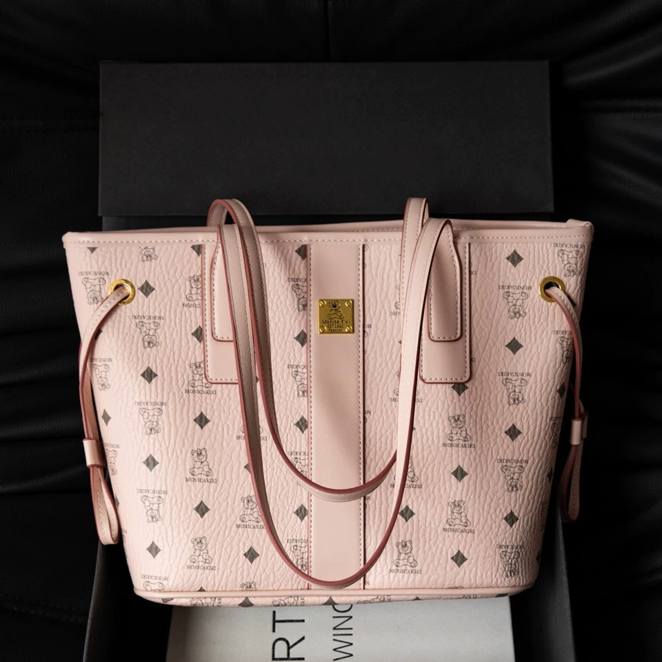 One-shoulder bag, capacious trend shopping bag, basket