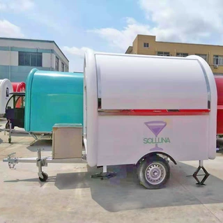 厂家定做多功能移动早餐车 流动汉堡店车 夜市摆摊冷饮咖啡车