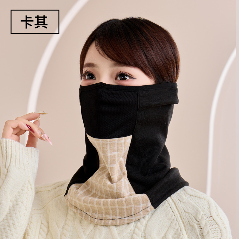 2025保暖口罩女冬季防寒面罩男加绒遮脸骑行防风高颜值显脸小脸罩|undefined